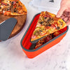 Collapsible Pizza Container with 5 Trays