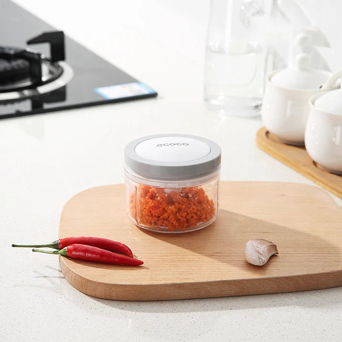 Ecoco Manual Food Chopper – Precision Pull-String Processor