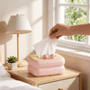 Bubbly Bow Tissue Box Holder - Cute Decorative Cover