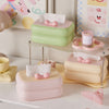Bubbly Bow Tissue Box Holder - Cute Decorative Cover