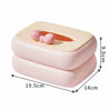 Bubbly Bow Tissue Box Holder - Cute Decorative Cover