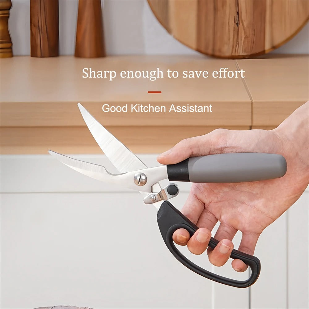 Professional Heavy-Duty Meat Scissor – Precision Butchery Tool IT