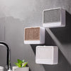 Wall-Mounted Soap Dish Holder with Lid – Double Grid Drain Box, Punch-Free