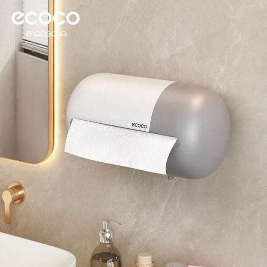 Ecoco Wall Mounted Tissue Holder – Space-Saving Design - Clarify.pk