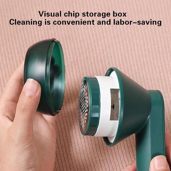 Rechargeable Lint Remover for Clothes - Portable Fabric Shaver and Fuzz Eliminator - Clarify.pk