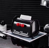 Bow Tissue Box Cover - Glossy Ribbon Tissue Holder