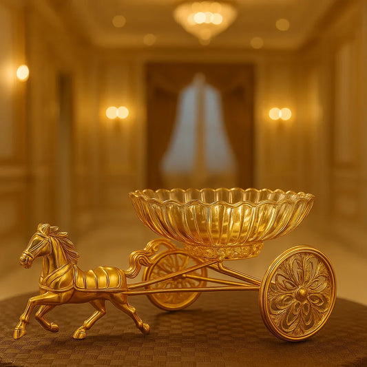 Metal Horse Candy Holder – Decorative Home Accent - Clarify.pk