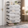 Multilayer Dustproof Shoes Rack – Spacious & Durable Organizer KT