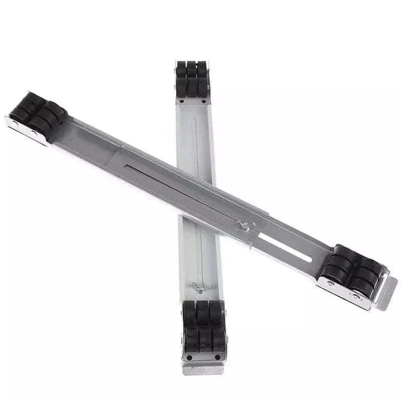 2 Pcs Heavy-Duty Washing Machine Pulley Bracket Set