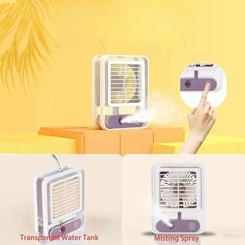 Portable Air Conditioner Fan - Compact and Efficient Cooling Solution for Home and Office - Clarify.pk