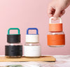 Minimalist Glass Mug - Straight-Edge Handle Cup