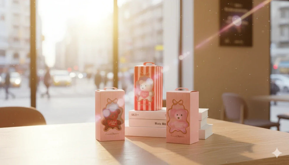 Cute Mini Gift Box with Teddy & Flowers