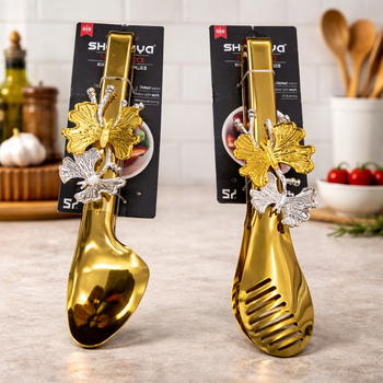 Fancy Golden Tong – Artisanal Serving Series (random) HAT