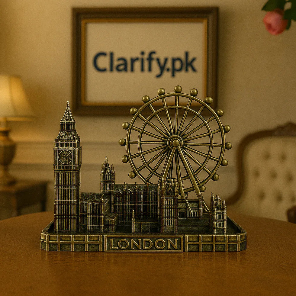 London Theme Modelling Metal Tower Statue – London Bronze Model | Clarify.pk – Trenducts.pk