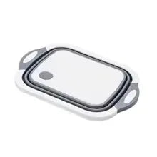 2 in 1 Cutting Board and Foldable Wash Basin