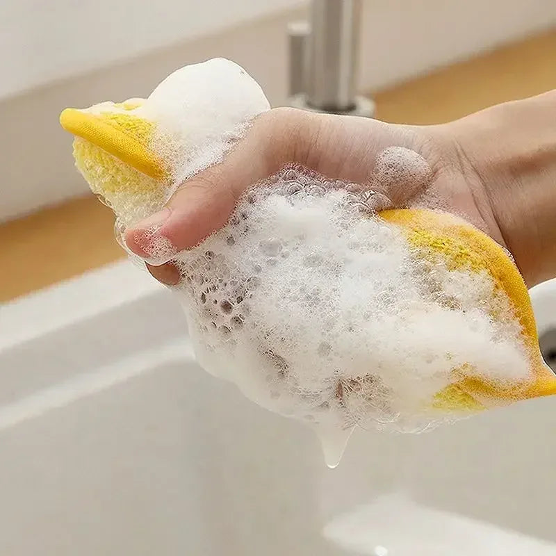 2 Pieces Double Sided Kitchen Cleaning Sponges