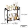 2 Tier Bathroom Counter Organizer - Sturdy & Stylish - Clarify.pk