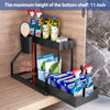 2 Tier Kitchen Organizer with Utensil Holders - Clarify.pk