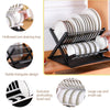 2-Tier Dish Drying Rack with Drain Tray