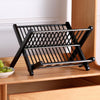 2-Tier Dish Drying Rack with Drain Tray