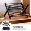 2-Tier Dish Drying Rack with Drain Tray