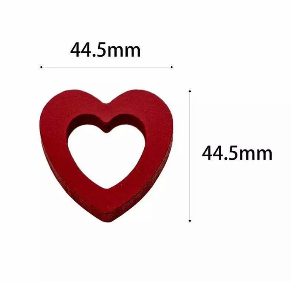 20 LED Heart Night Light String for Decor - Clarify.pk