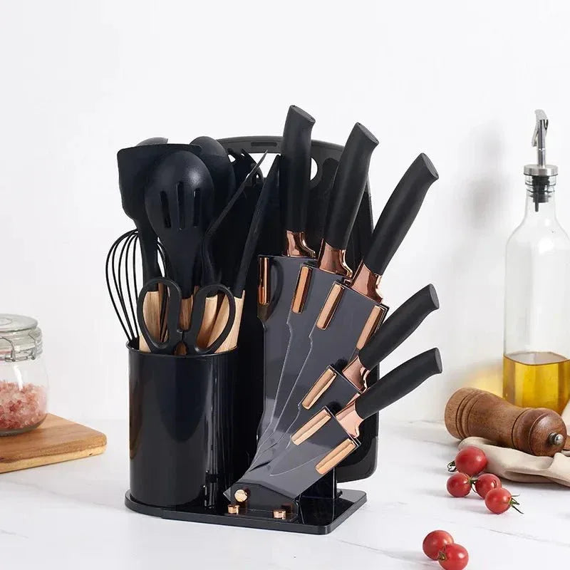 20-Piece Silicone Kitchen Utensil Set – Heat Resistant Cooking Tools