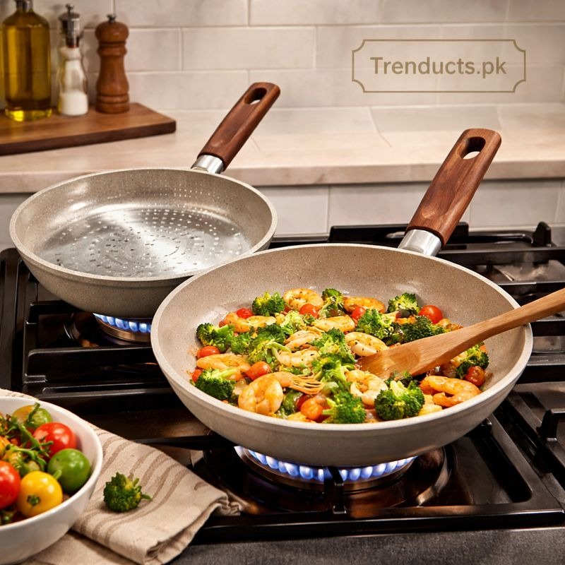 Granite Non-Stick Heavy Duty Fry Pan