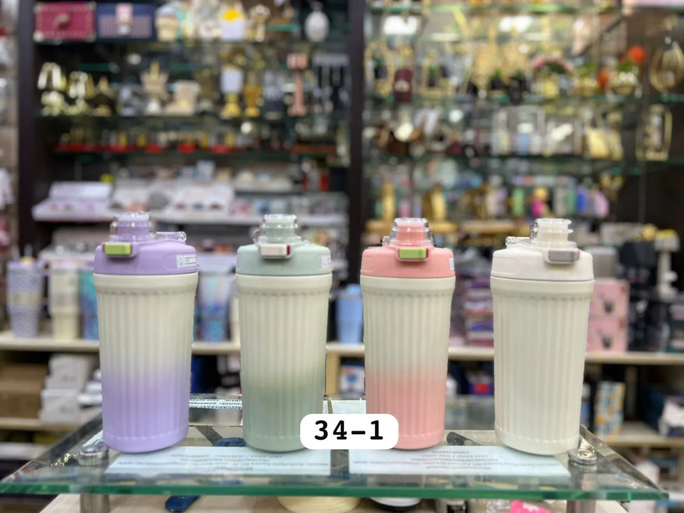 گراڈینٹ 750ml سٹینلیس سٹیل کی پانی کی بوتل لاک ڈھکن کے ساتھ