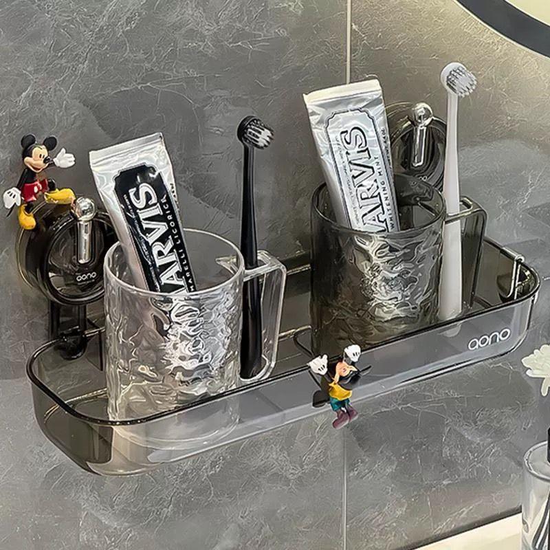 AONO Premium Bathroom Storage Rack – Suction Cup, No-Drill - Clarify.pk