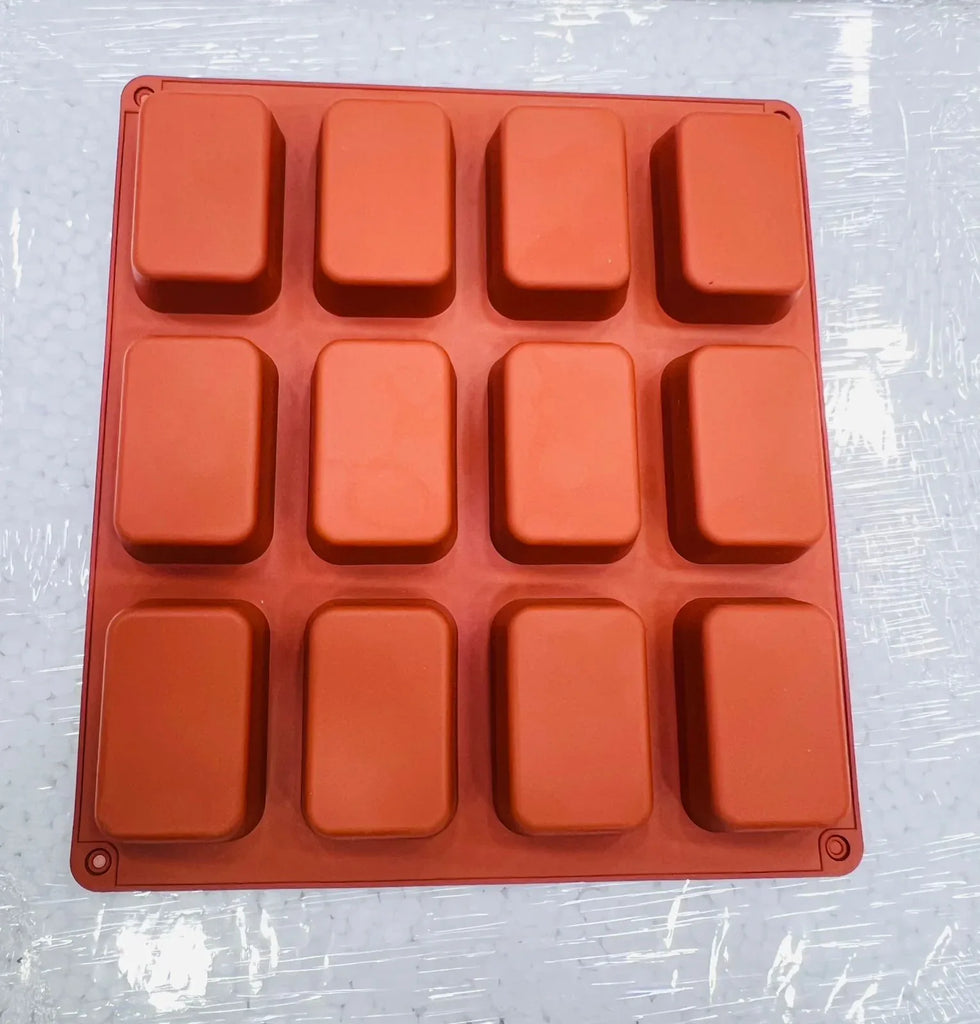 Silicone Rectangle Bar Mold – Chocolate, Jelly & Soap