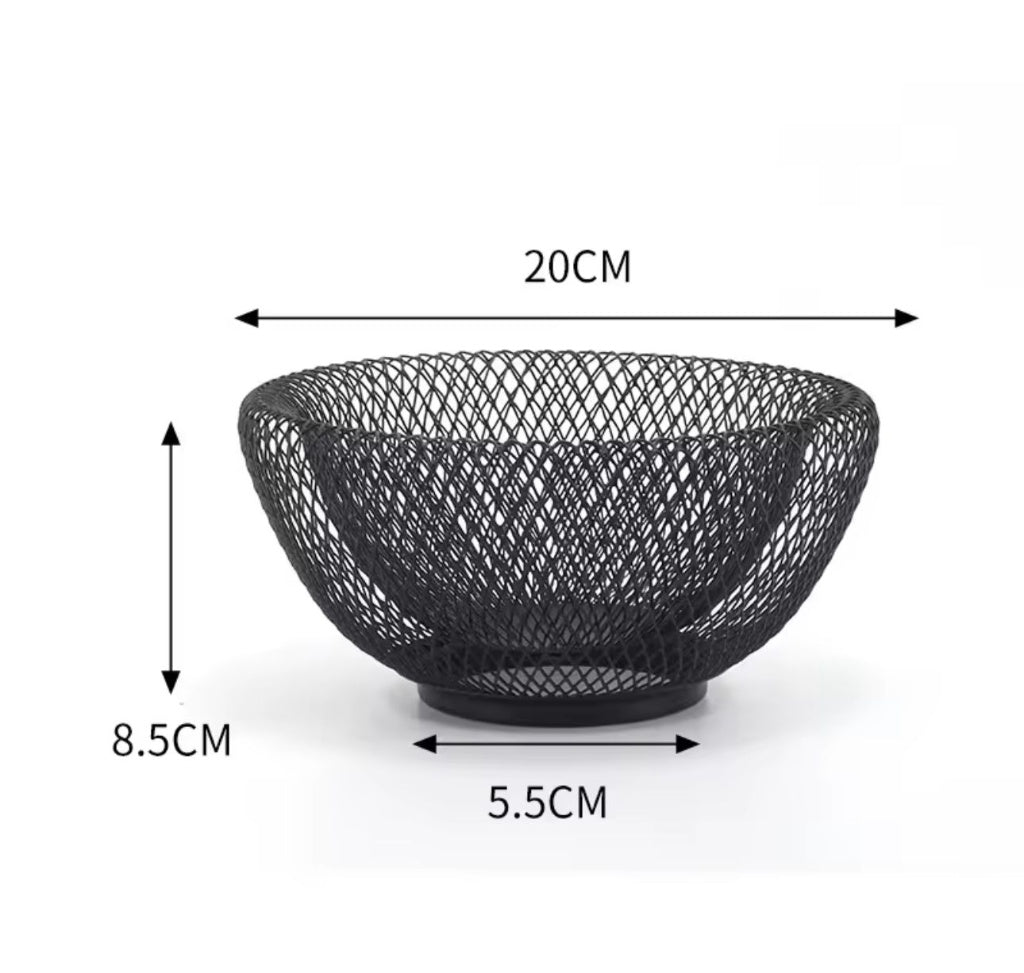 Mesh Vegetable Rack Circular Mesh Vegetable & Fruit Basket (20cm) - Trenducts Pakistan ...