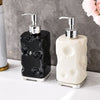 Refillable Plastic Soap Dispenser - Press-Type Clear Hand Pump Bottle