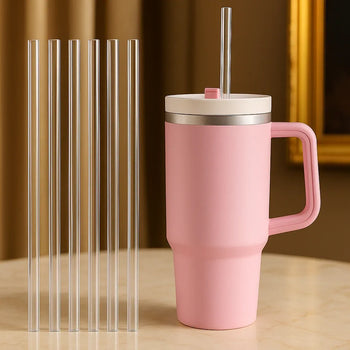 Premium Acrylic Straws for 40oz Tumbler - Clarify.pk