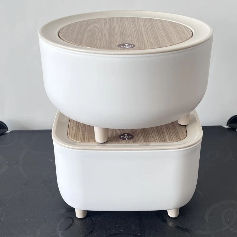 Luxury Tall Trash Can – High-Profile Waste Solution GL