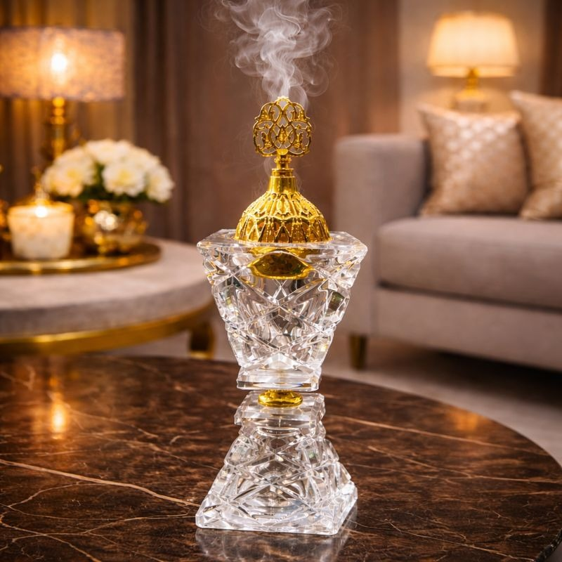 Crystal Incense Burner – Royal Aroma