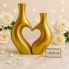 Modern Abstract Couple Vases – Artistic Romantic Home Décor - Clarify.pk