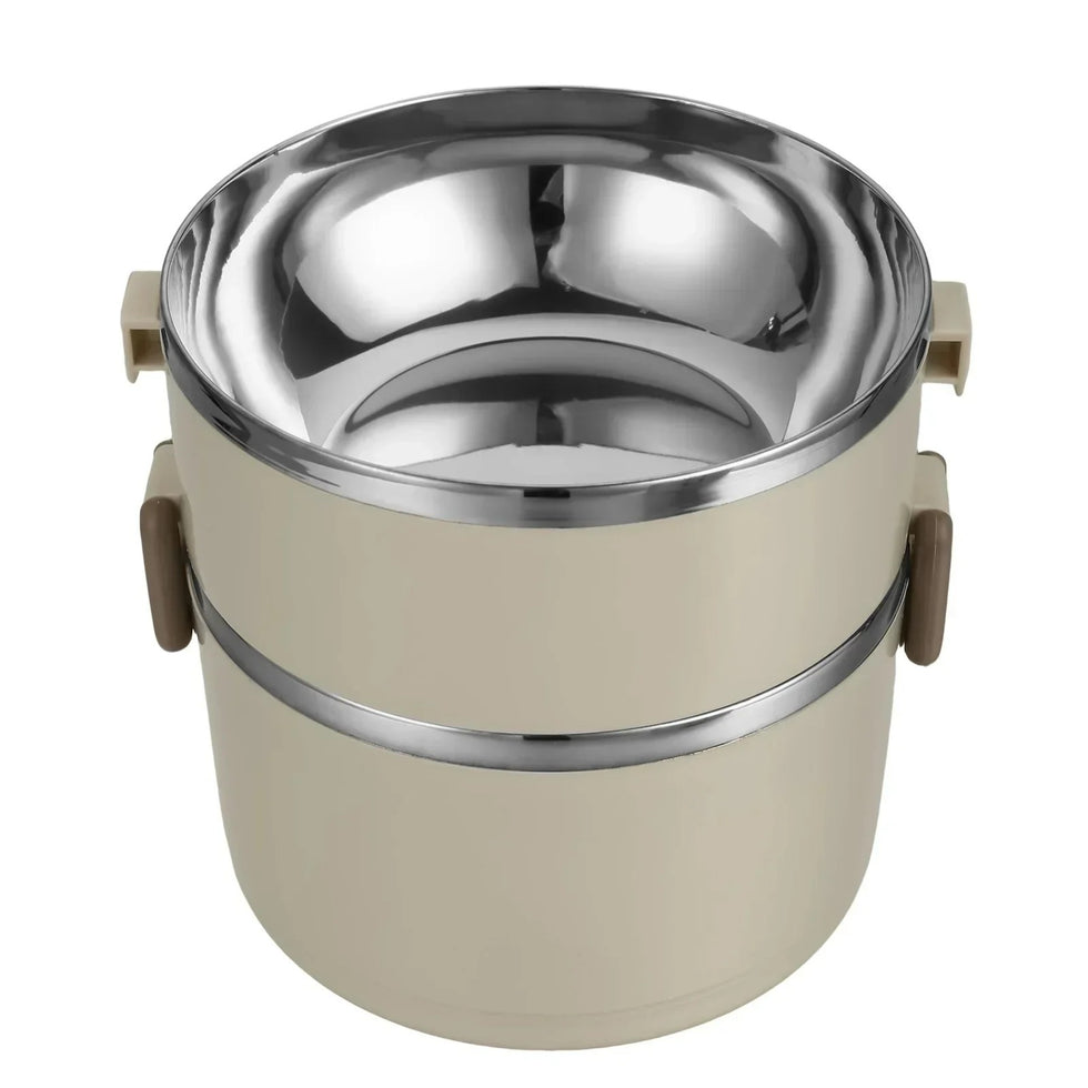 Insulated Stainless Steel Picnic Lunch Box - Trenducts.pk