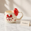 Disney Cartoon Cat Mug - Ceramic with 3D Bow Handle