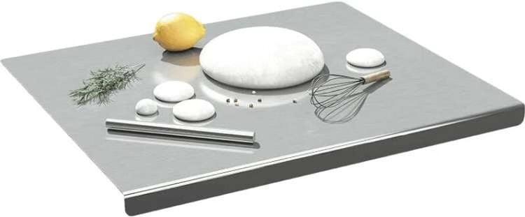 Stainless Steel Cutting Board for Vegetable Preparation - Clarify.pk