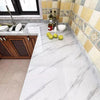 Self-Adhesive Marble-Style Wallpaper Stickers for Kitchen Cabinets and Furniture Decor - Clarify.pk