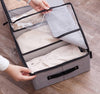 Under Bed Storage Organizer – Foldable, Dustproof & Transparent