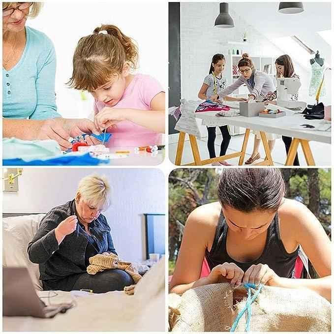 98 Pcs Sewing Kit Essentials - Complete Household Sewing Kit for Crafts and Repairs - Clarify.pk