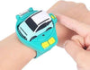 Mini Remote Control Car - Rechargeable Watch Car for Kids with Silicone Strap