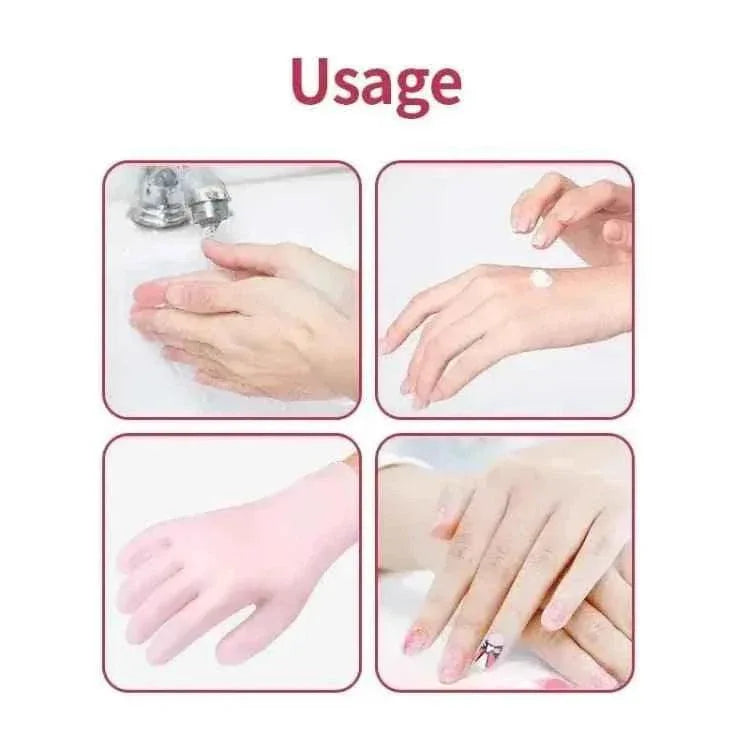 Silicone Moisturizing Gloves for Deep Hydration and Skin Repair - Clarify.pk