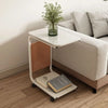 Wooden Sliding Table - Smart Space-Saving Side Table