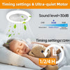 LED Ceiling Fan with Remote Control & Dimmable Light