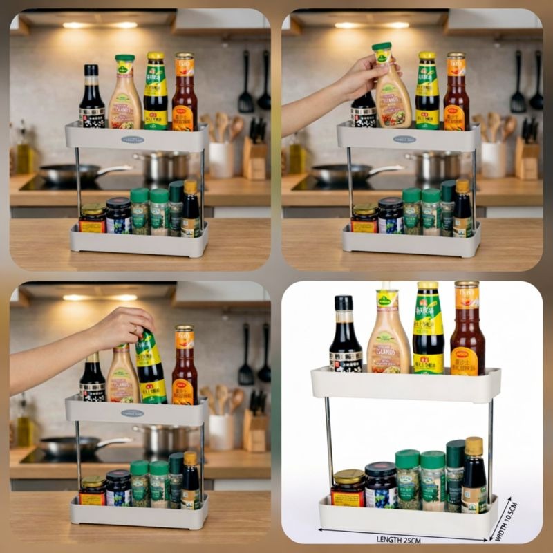 Rectangular Storage Rack – Multipurpose Organizer KT