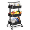 Glow 3-Tier Multi-Purpose Organizer Utility Trolley