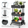 Glow 3-Tier Multi-Purpose Organizer Utility Trolley